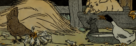 The-little-red-hen-and-the-grain-of-wheat-2-Englische-Kindergeschichten